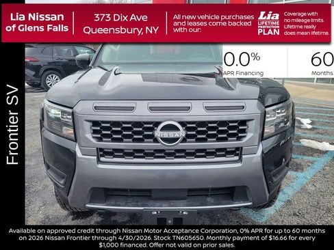 New 2026 Nissan Frontier SV w/ Tow Package image 10