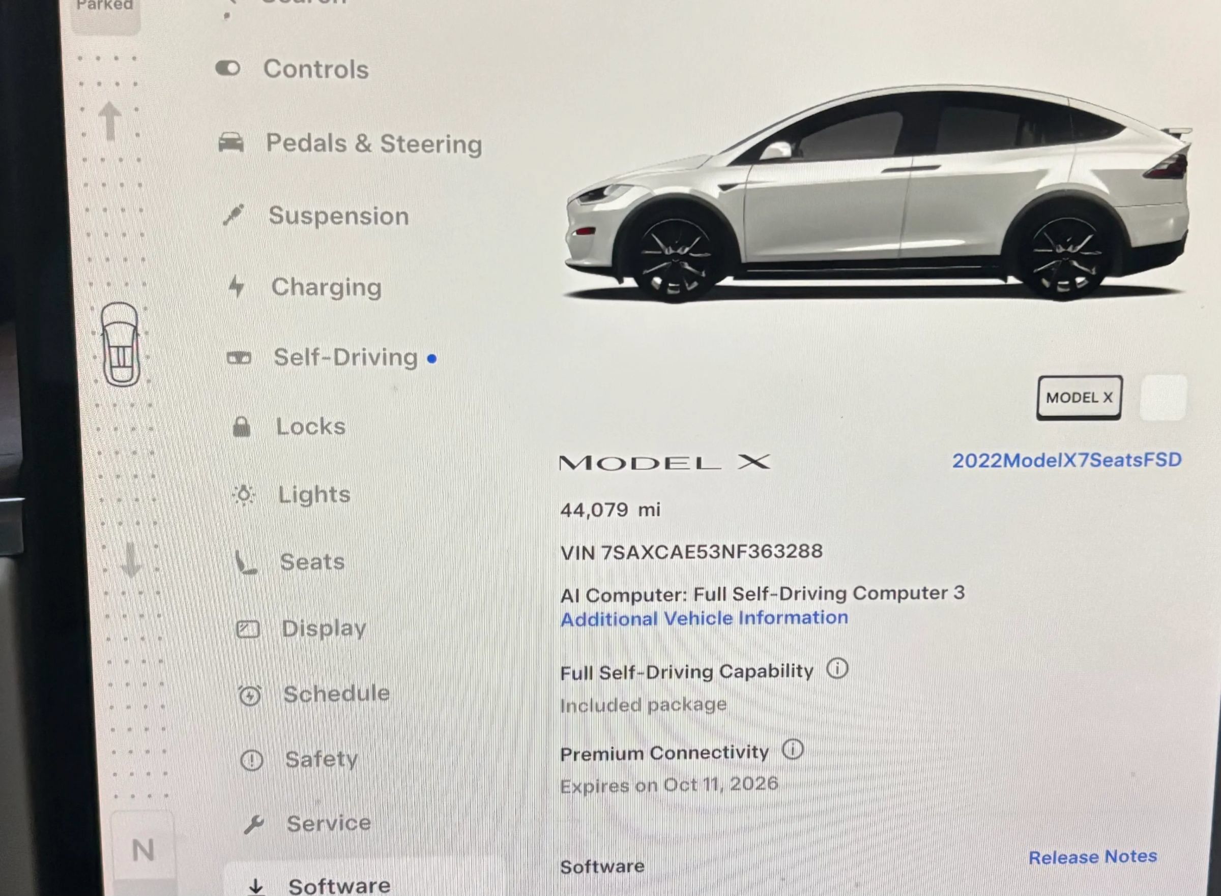 Used 2022 Tesla Model X AWD/4WD image 9