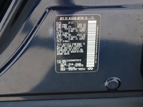 Used 2022 INFINITI QX80 Premium Select w/ Cargo Package image 33