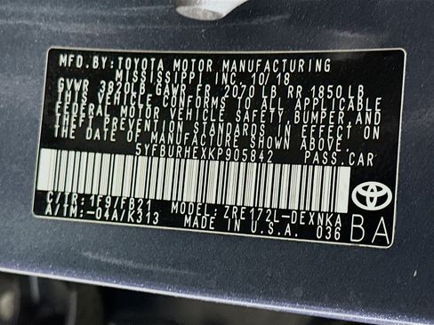 Used 2019 Toyota Corolla LE FWD image 12