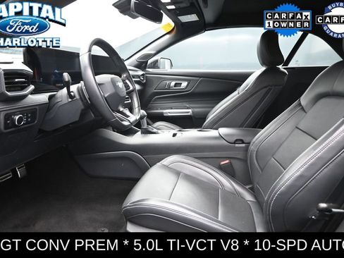 Used 2025 Ford Mustang GT Premium w/ Mustang Nite Pony Package RWD image 10