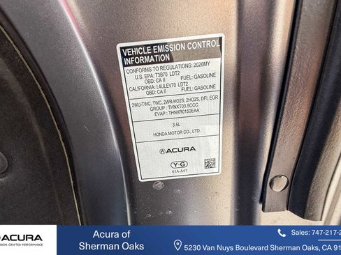 New 2026 Acura MDX A-Spec AWD/4WD image 15