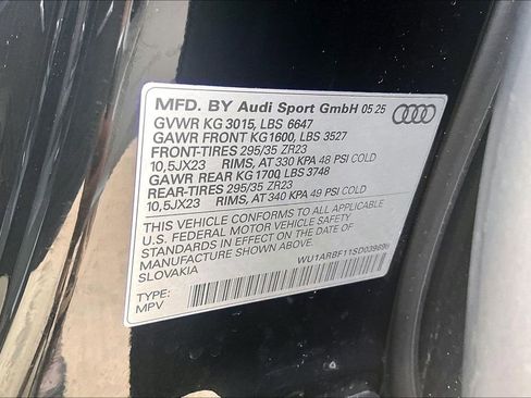 Used 2025 Audi RS Q8 performance AWD/4WD image 45