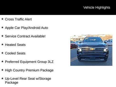 Used 2023 Chevrolet Silverado 1500 High Country w/ High Country Premium Package image 12