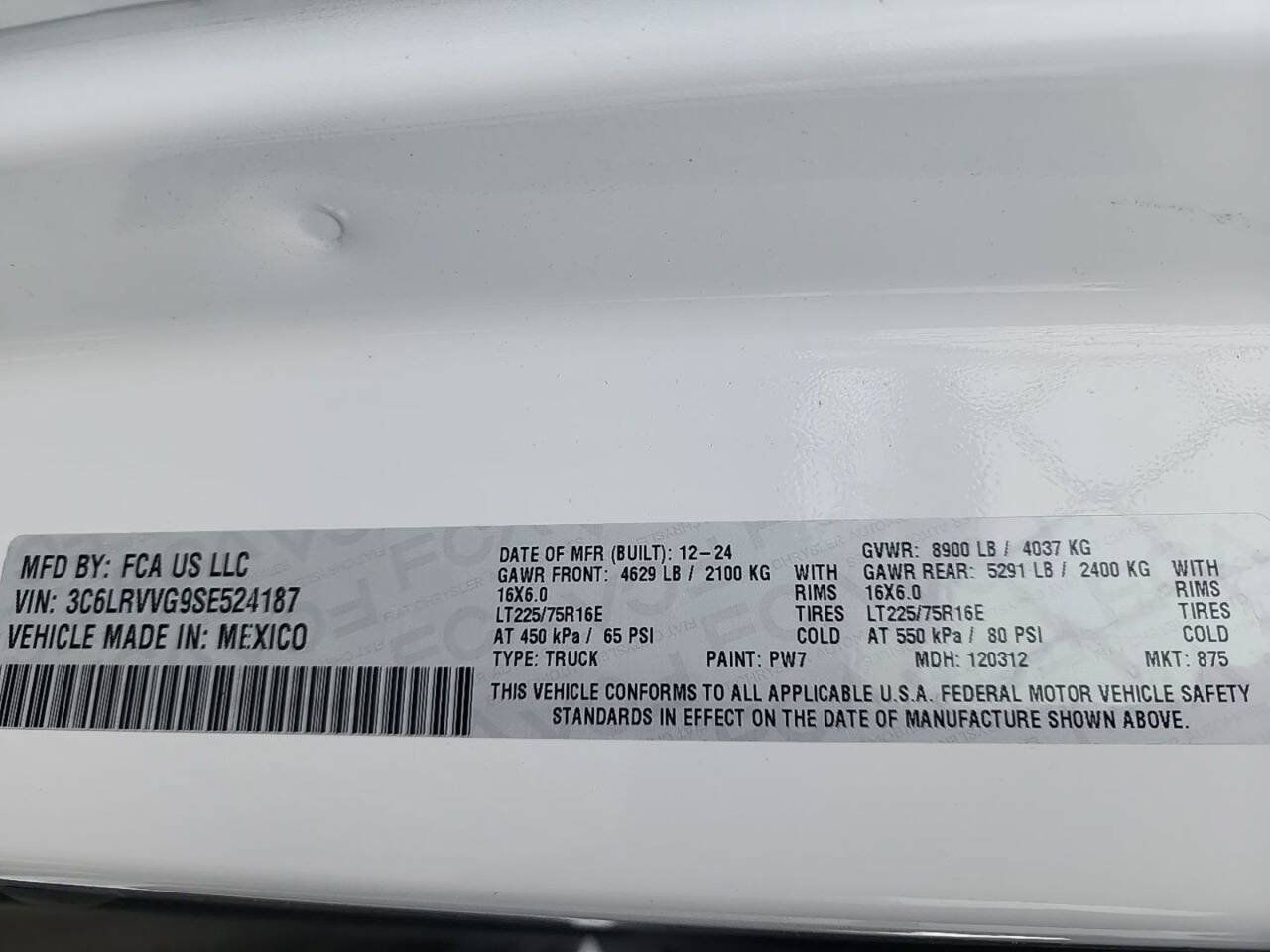 Used 2025 RAM ProMaster 2500 w/ U-Haul Equipment Group FWD image 21