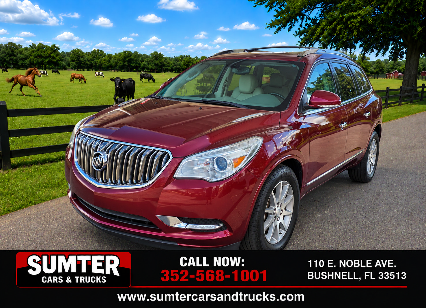 Used 2017 Buick Enclave Leather w/ Trailering Package AWD/4WD image 1