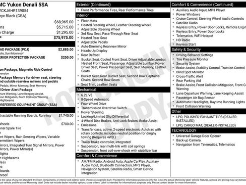 Used 2017 GMC Yukon Denali w/ Open Road Package image 40