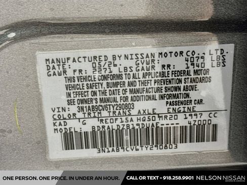 Certified 2026 Nissan Sentra SV w/ SV Convenience Package FWD image 30