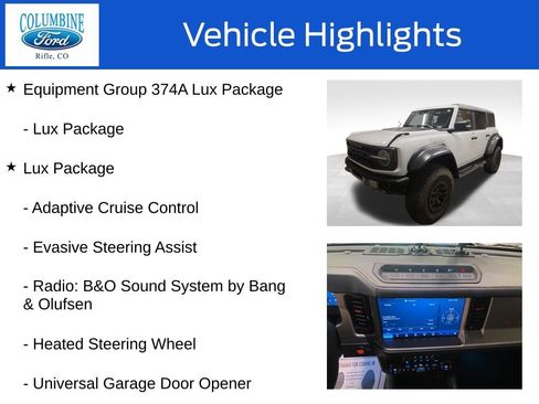 Used 2023 Ford Bronco Raptor AWD/4WD image 4