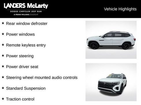 Used 2024 Volkswagen Atlas Peak Edition SE AWD/4WD image 6