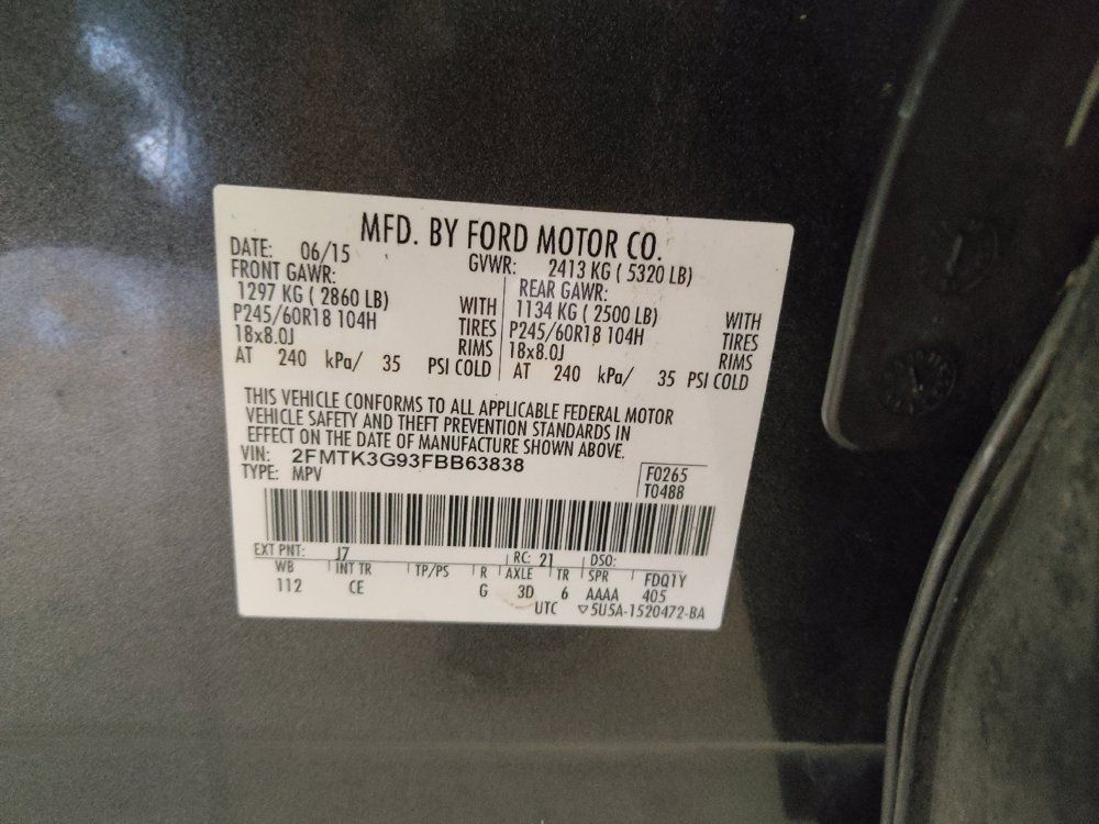 Used 2015 Ford Edge SE FWD image 33