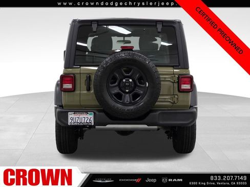 Certified 2025 Jeep Wrangler Sport AWD/4WD image 6