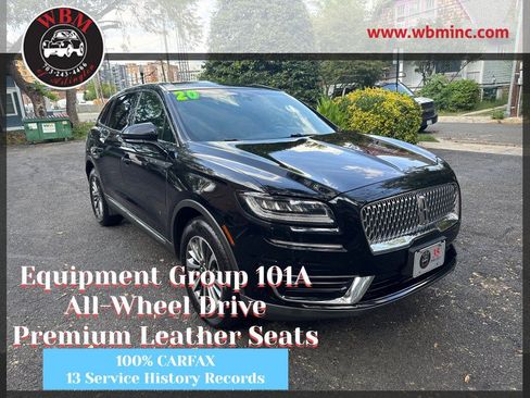 Used 2020 Lincoln Nautilus Premier w/ Equipment Group 101A AWD/4WD image 1