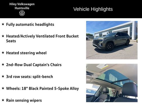 Certified 2024 Volkswagen Atlas Peak Edition SE AWD/4WD image 13