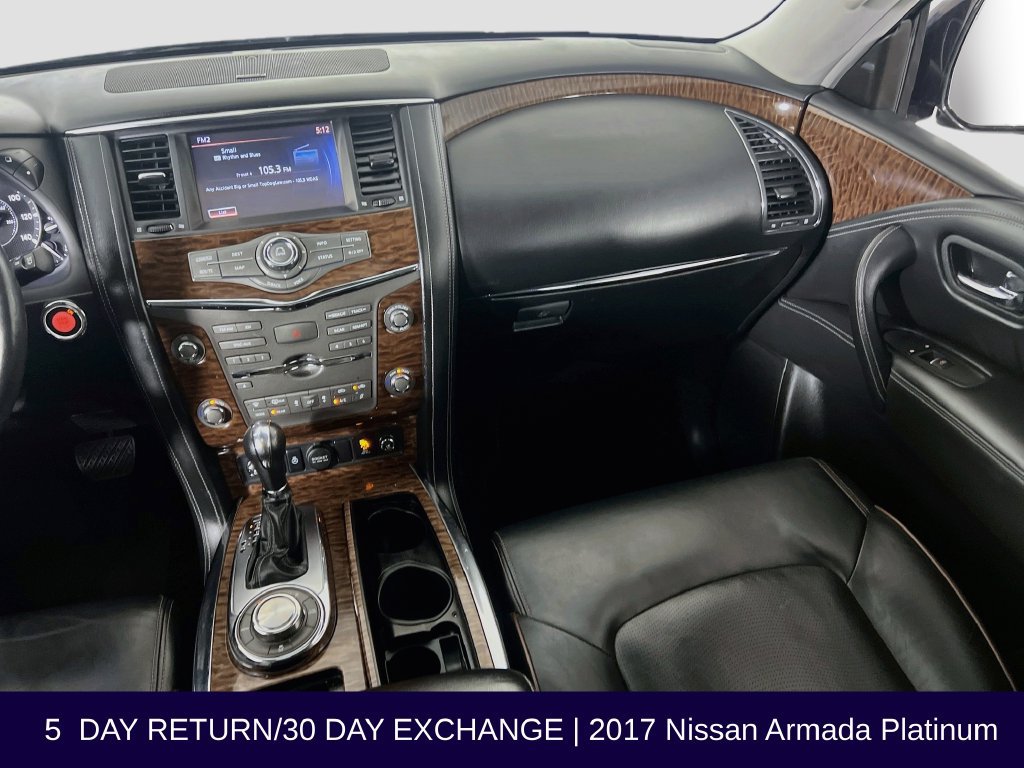 Used 2017 Nissan Armada Platinum w/ Interior Lighting Package AWD/4WD image 31