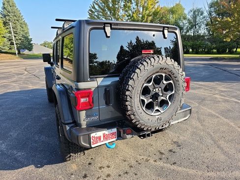 Used 2023 Jeep Wrangler Unlimited Rubicon 4xe w/ Cold Weather Group AWD/4WD image 3