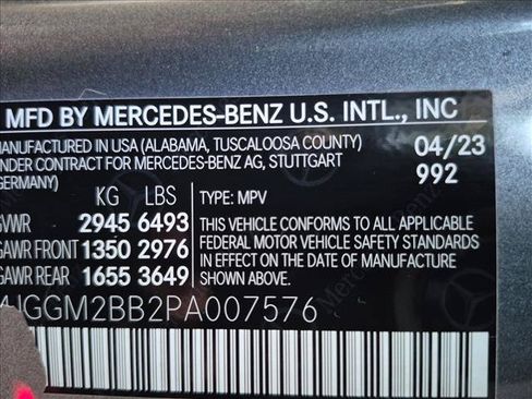Certified 2023 Mercedes-Benz EQE 350+ SUV image 25