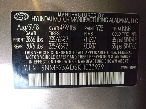 Used 2019 Hyundai Santa Fe SE image 33