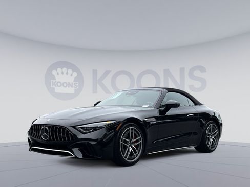 Certified 2022 Mercedes-Benz SL 55 AMG 4MATIC w/ Driver Assistance Package image 44