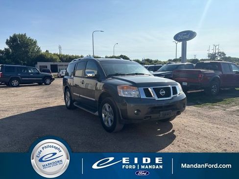Used 2010 Nissan Armada Platinum w/ Captain Seat Pkg AWD/4WD image 1
