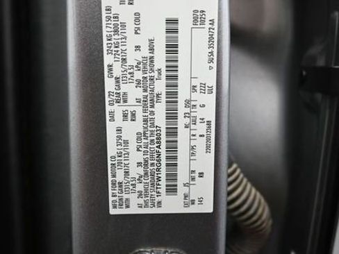 Used 2022 Ford F150 Raptor w/ Equipment Group 801A High image 15