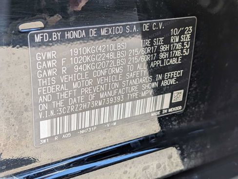 Certified 2024 Honda HR-V EX-L image 30