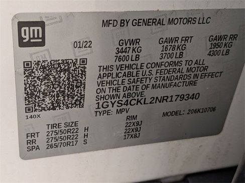 Certified 2022 Cadillac Escalade Premium Luxury w/ Performance Package image 31