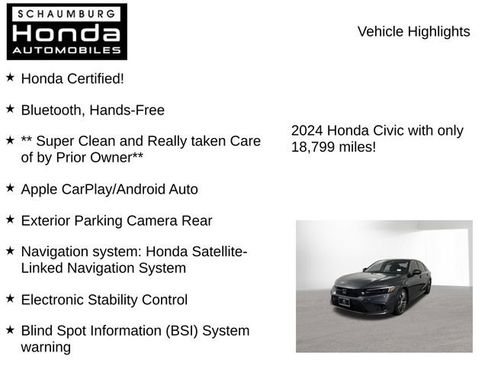 Used 2024 Honda Civic Touring image 14