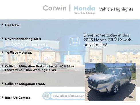 Used 2025 Honda CR-V LX image 6
