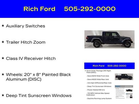 Used 2025 Jeep Gladiator Sport AWD/4WD image 60