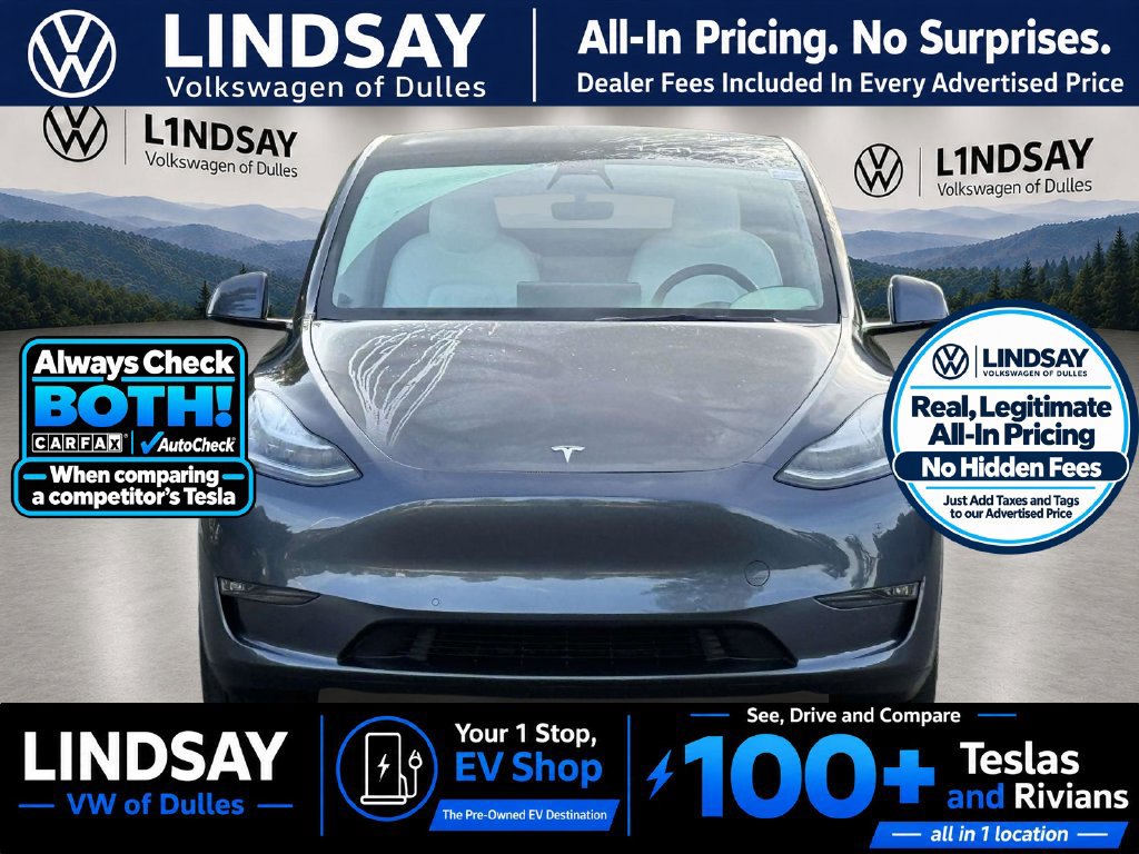 Used 2022 Tesla Model Y Long Range AWD/4WD image 2