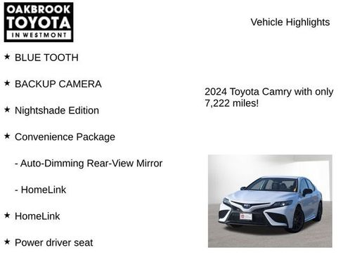 Certified 2024 Toyota Camry SE image 7