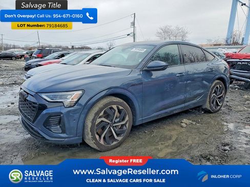 Used 2024 Audi Q8 e-tron Prestige w/ Prestige Package AWD/4WD image 1
