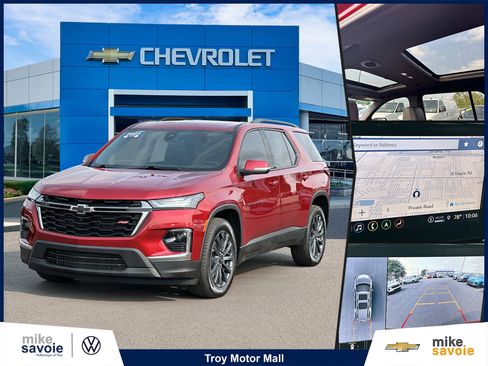 Certified 2023 Chevrolet Traverse RS w/ LPO, Floor Liner Package AWD/4WD image 1
