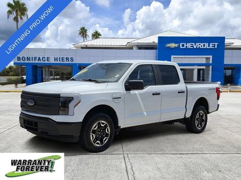 Used 2023 Ford F150 Lightning Pro w/ Max Trailer Tow Package AWD/4WD image 2