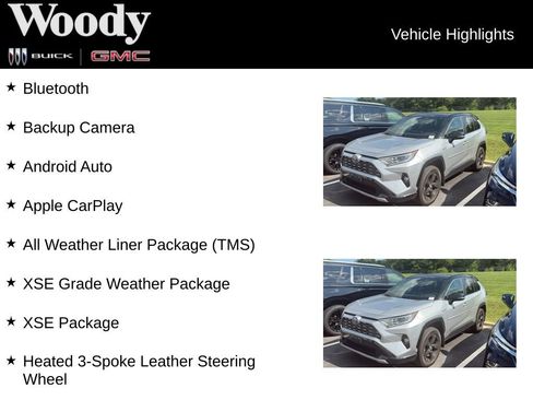 Used 2021 Toyota RAV4 XSE w/ XSE Grade Weather Package AWD/4WD image 3