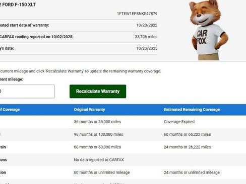 Used 2022 Ford F150 XLT w/ Equipment Group 302A High image 75