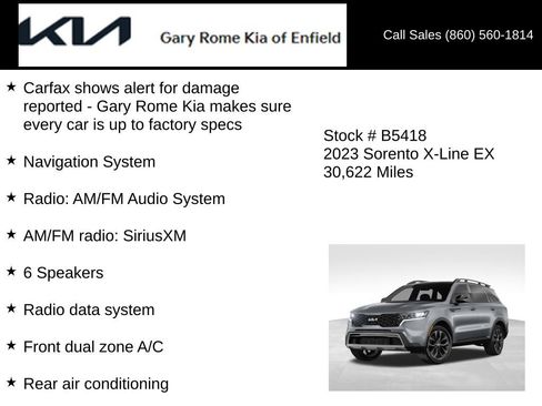 Used 2023 Kia Sorento X-Line EX AWD/4WD image 3
