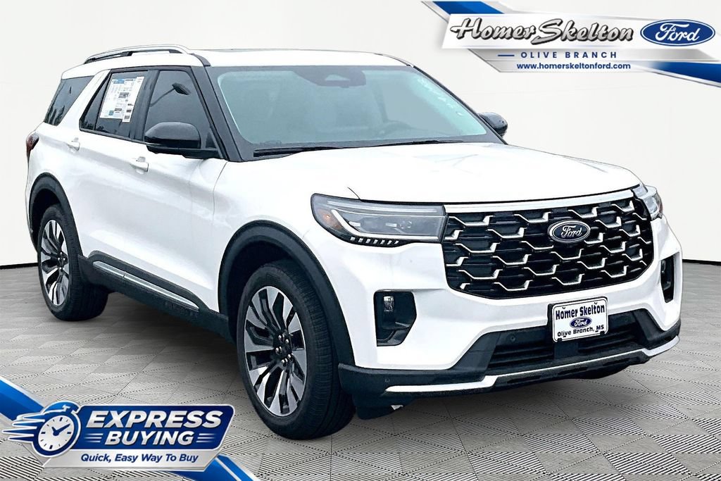 New 2026 Ford Explorer Platinum w/ LUX Leather Package AWD/4WD image 1