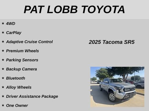 Used 2025 Toyota Tacoma SR5 AWD/4WD image 16