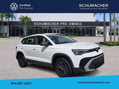 Certified 2025 Volkswagen Taos S image 1