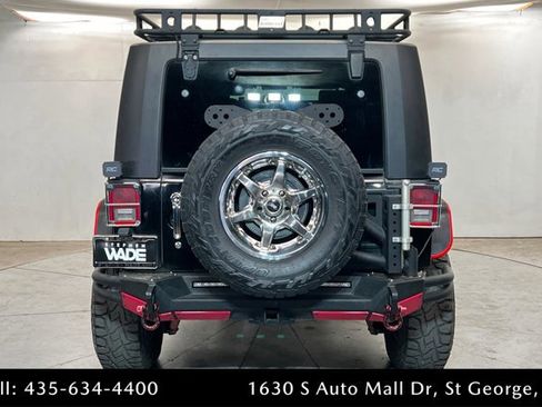 Used 2008 Jeep Wrangler Unlimited Rubicon w/ Dual Top Group AWD/4WD image 4