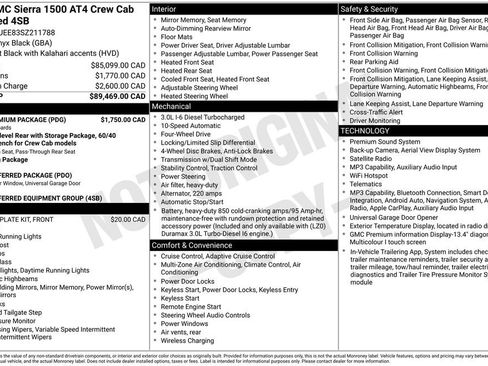 Used 2025 GMC Sierra 1500 AT4 w/ AT4 Premium Package AWD/4WD image 5