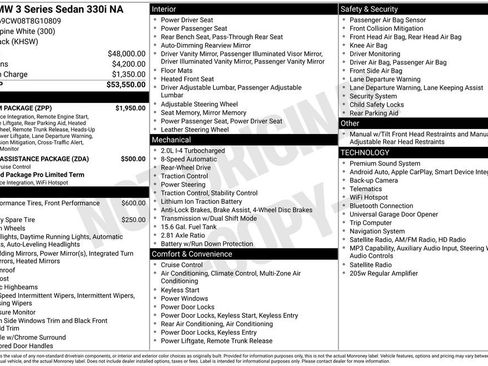 Used 2026 BMW 330i Sedan w/ Premium Package RWD image 6