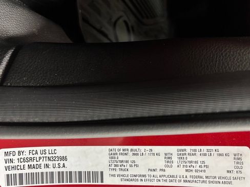 Used 2026 RAM 1500 Rebel w/ Rebel Level 1 Equipment Group AWD/4WD image 11