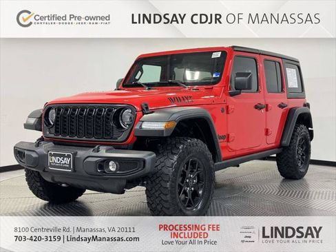 Certified 2025 Jeep Wrangler Unlimited Sport AWD/4WD image 5