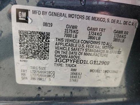 Used 2020 Chevrolet Silverado 1500 LT Trail Boss AWD/4WD image 24