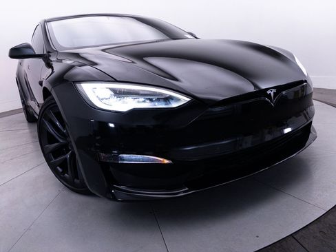 Used 2021 Tesla Model S Plaid AWD/4WD image 3