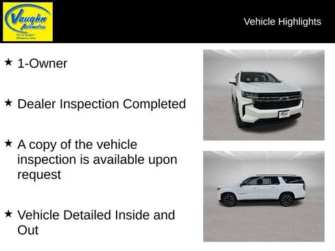 Used 2021 Chevrolet Suburban RST w/ Luxury Package AWD/4WD image 2