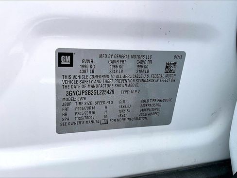 Used 2016 Chevrolet Trax LT AWD/4WD image 29